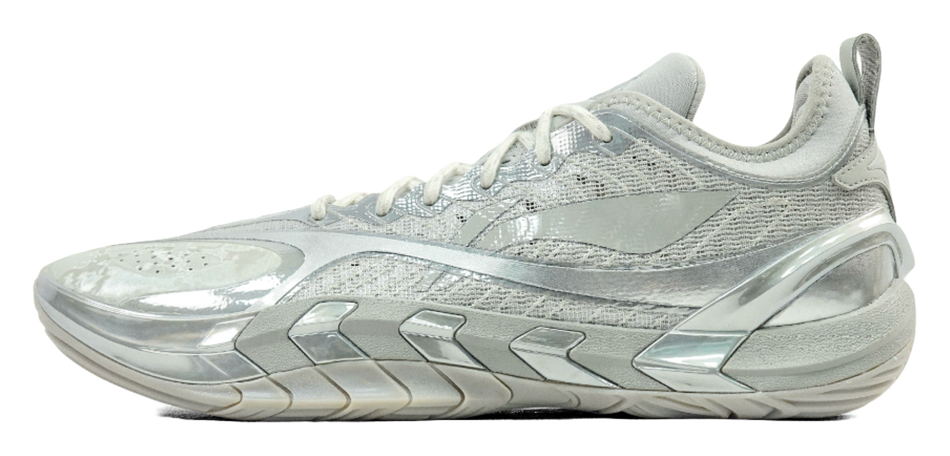 Li Ning BadFive Guerrilla 2 SUPER Low top Basketball Shoes Mens White