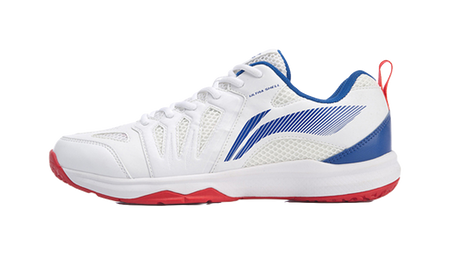 Li-Ning All-Around King Ace "White Blue" AYTP011-3 - Badminton Shoe Unisex