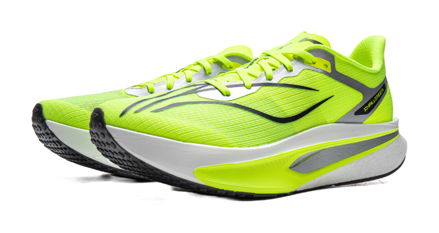 Li-Ning Feidian 6 Challenger "Fluorescent Bright Green" ARMW003-1 - Running Shoe Unisex Fluorescent Bright Green