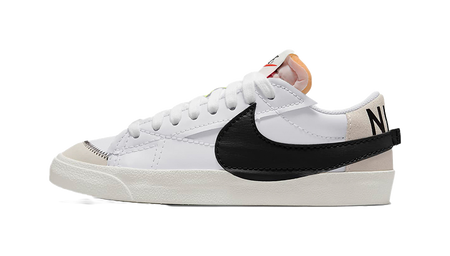Nike Blazer Low 77 Jumbo White Black  vjsneaker.com