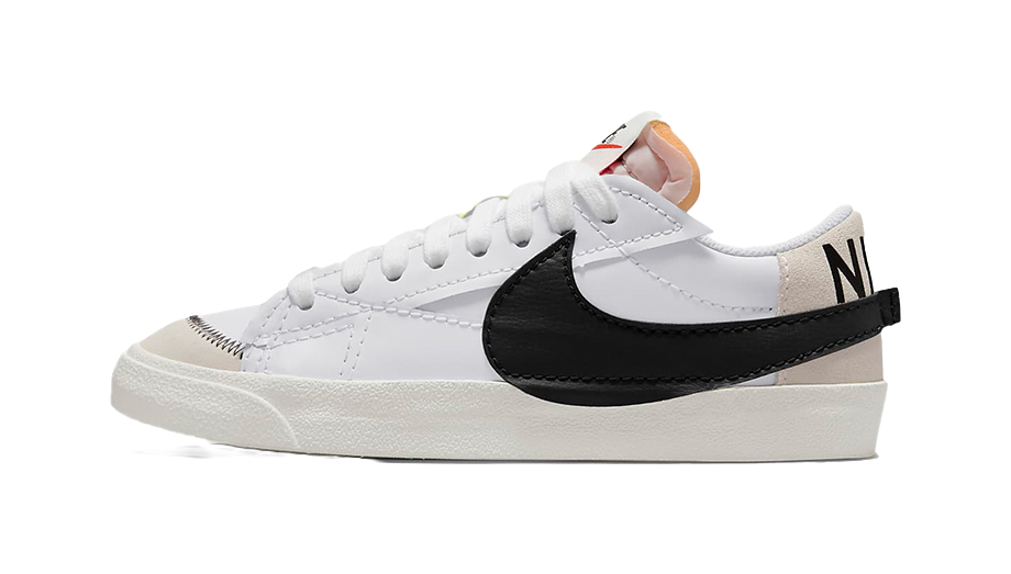 Nike Blazer Low 77 Jumbo White Black  vjsneaker.com
