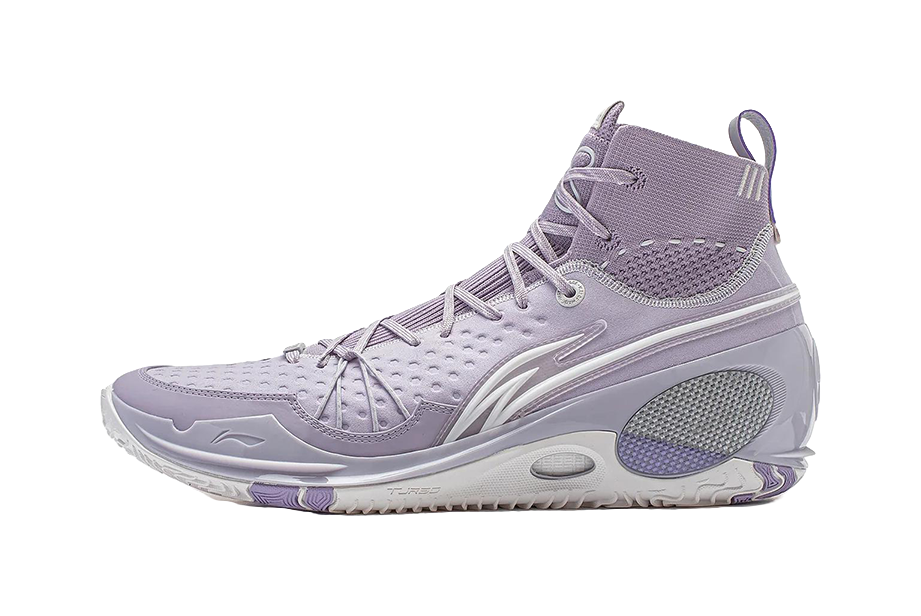 LiNing Wade 808 III Ultra V2 Team Cushioning Wear-Resistant High-Top Basketball Shoes Mens Purple  VJSNEAKER