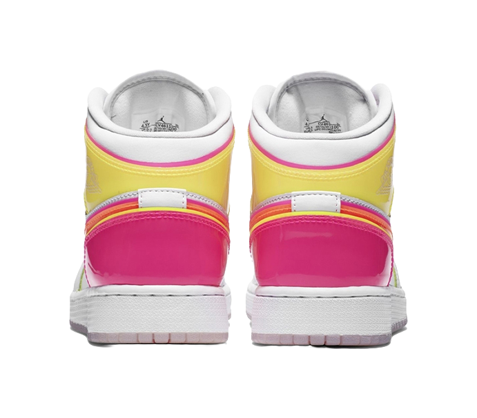 Jordan 1 Mid Edge Glow GS  vjsneaker.com