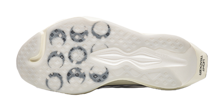 Li Ning x NINEPointNINE low-top running shoes outsole, textured tread in light gray