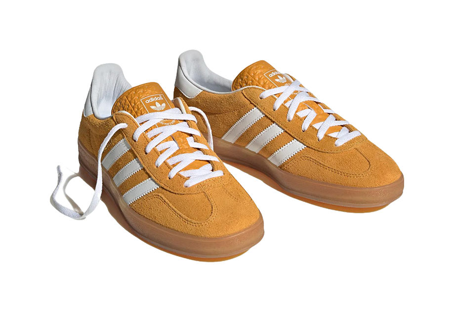 Adidas Wmns Gazelle Indoor Orange Peel Gum Womens  vjsneaker.com