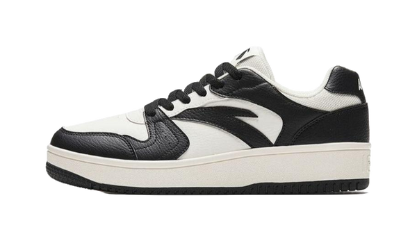Anta Little Zero Feeling Slip Resistant, Abrasion Resistant, Lightweight Low top Skateboard Shoes Men's Black White 