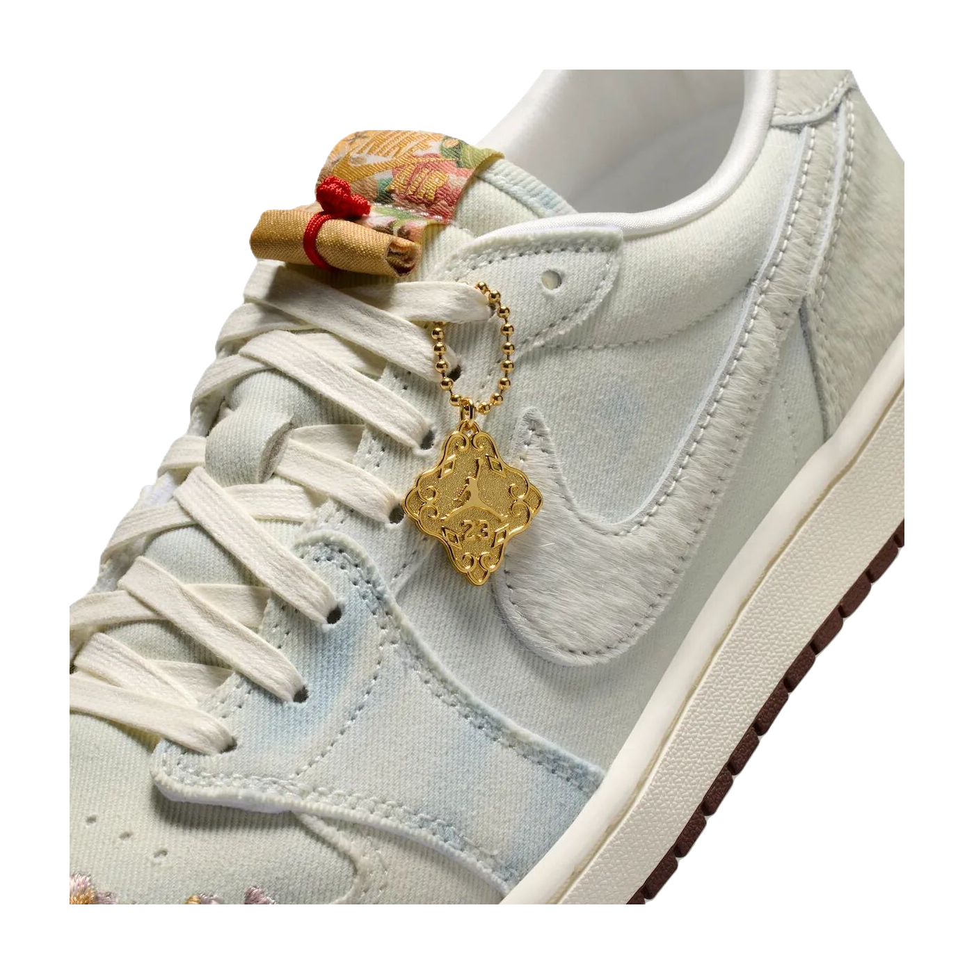 Jordan Air Jordan 1 Low top Vintage Basketball Shoes Unisex White Blue  vjsneaker.com