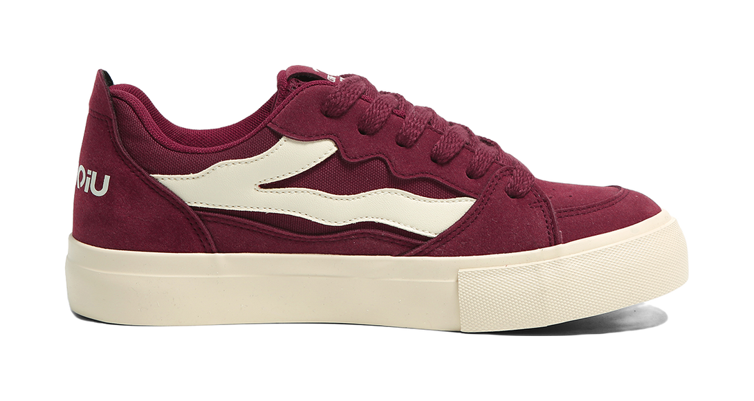 HUANQIU Slip Resistant Cushioning Abrasion Resistant Lightweight Breathable Low top Skateboard Shoes Men's 