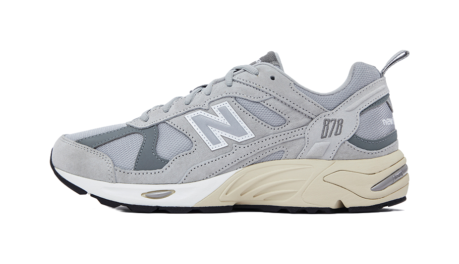 878 New Balance Light Grey Silver  vjsneaker.com