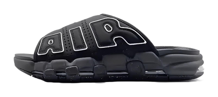Nike Air More Uptempo Slide OG Black White  VJSNEAKER