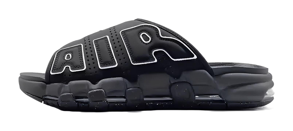 Nike Air More Uptempo Slide OG Black White  VJSNEAKER