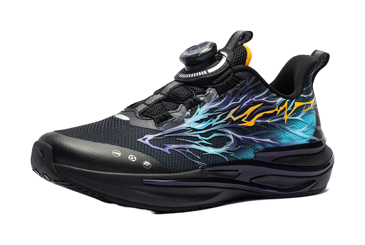 ANTA Children's Red Flame Comfortable Technology Trendy Low cut Running Shoes for Men and Women  VJSNEAKER