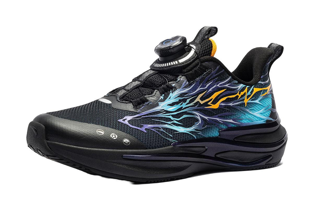 ANTA Children's Red Flame Comfortable Technology Trendy Low cut Running Shoes for Men and Women  VJSNEAKER