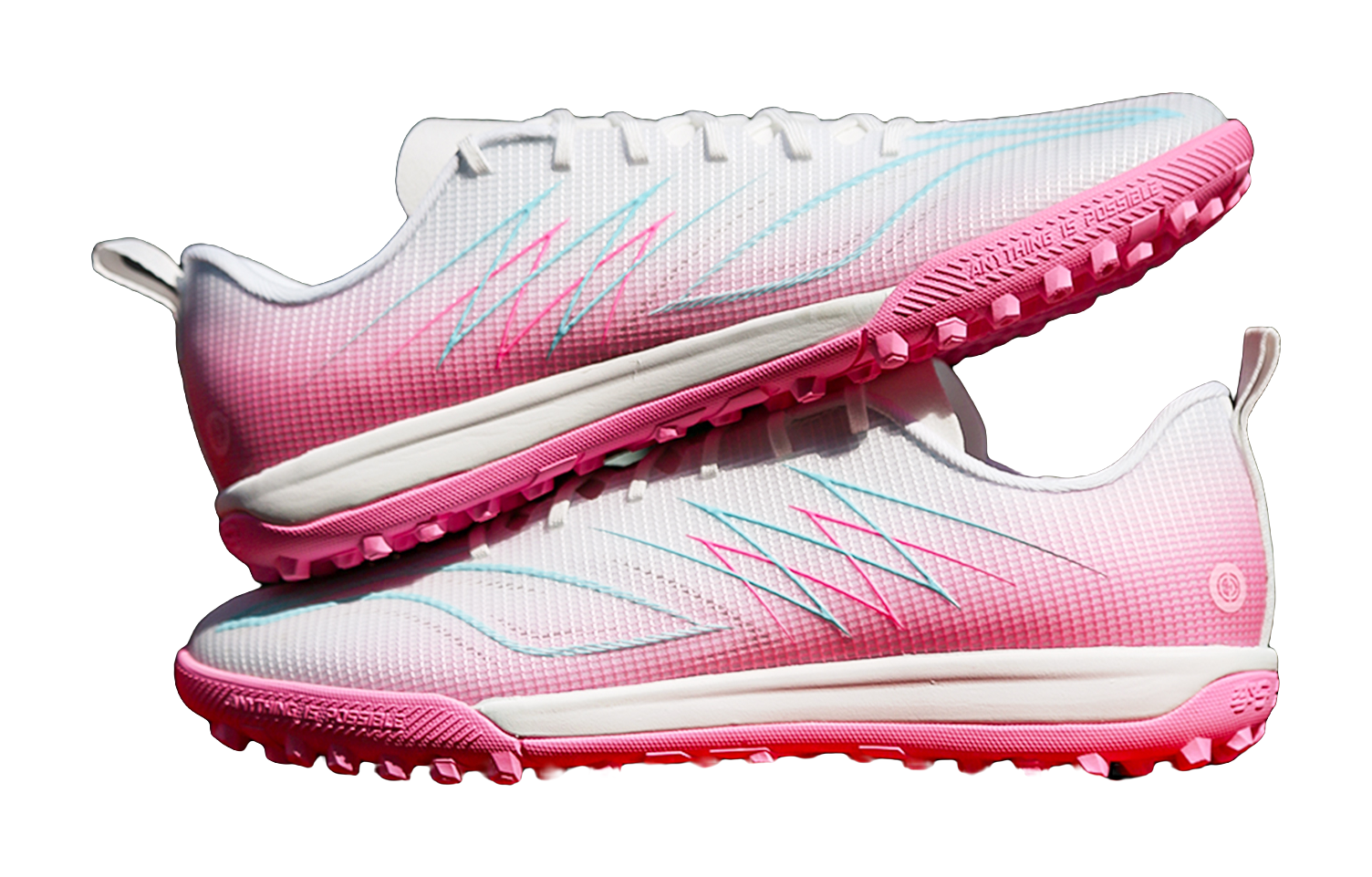Li-Ning Ji Ying 4 Shadow Dash 4 "Fluorescent Pink" YSTW011-4 - TF Soccer Shoe Unisex
