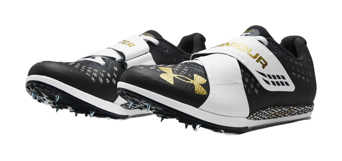 Under Armour Hovr Skyline Tj Track Spikes Jet Grey White  vjsneaker.com