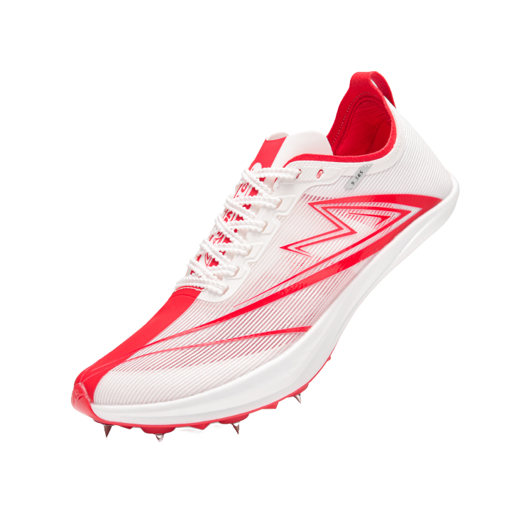 Sonic Cat Cushioning Abrasion Resistant Breathable Low top Full Length Carbon Plate Running Shoes Unisex White Red 