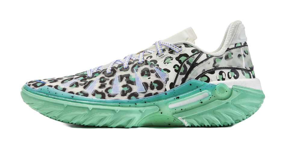 Li Ning Jie Ao 2 Basketball Shoes Mens Low top White Black Green  VJSNEAKER