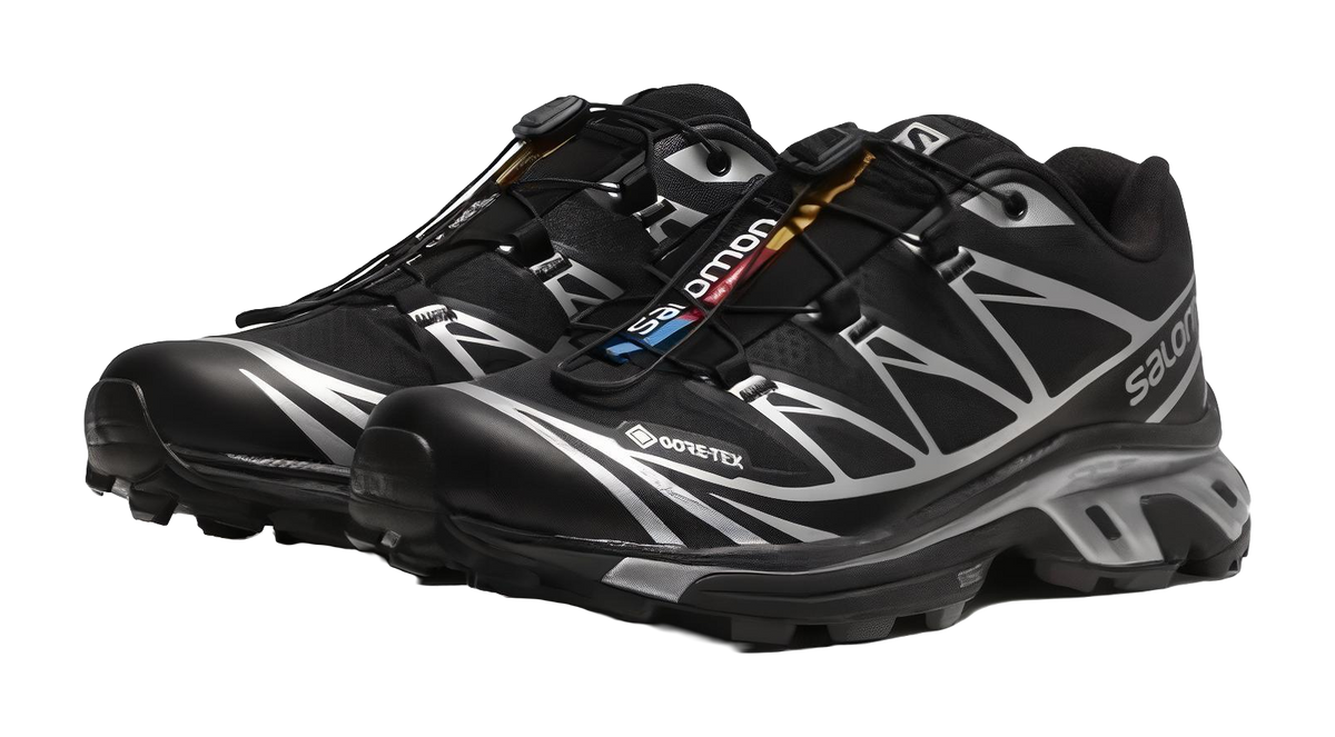 SALOMON XT-6 Gore-Tex Black Silver  vjsneaker.com