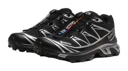 SALOMON XT-6 Gore-Tex Black Silver  vjsneaker.com