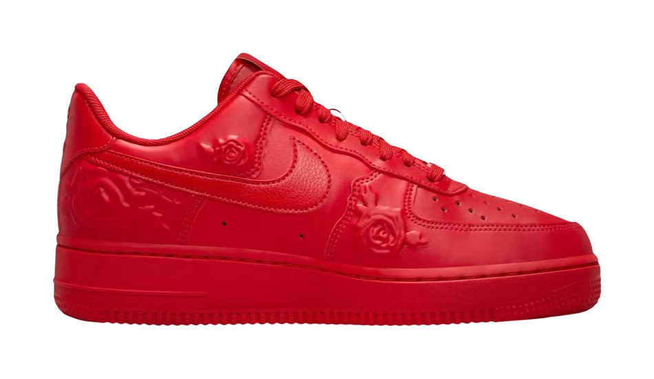 Nike Air Force 1 Low 07 Red Roses Womens  vjsneaker.com