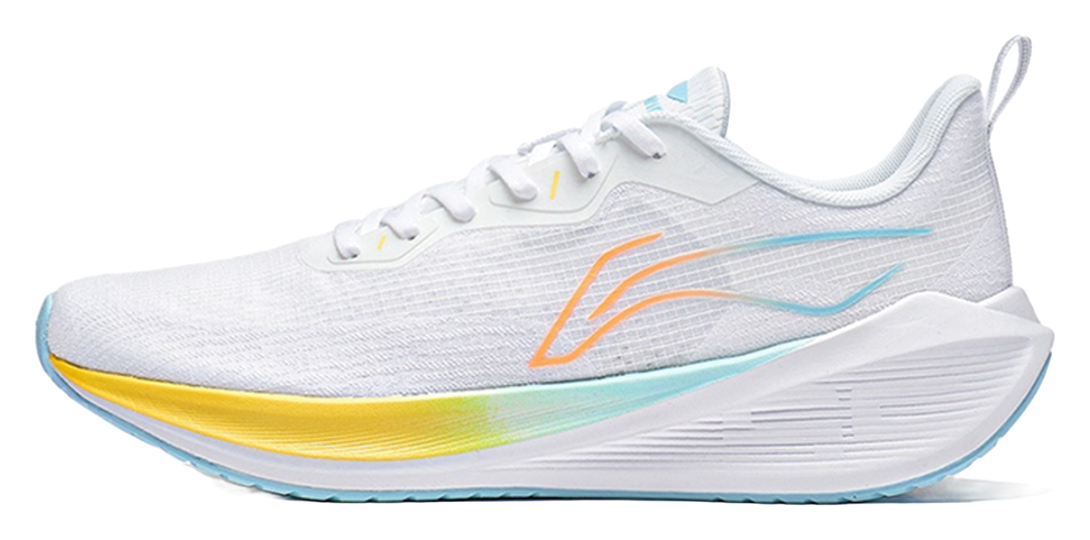 LiNing Wuyue Slip Resistant, Abrasion Resistant, Breathable Low Top Running Shoes Men's Blue 