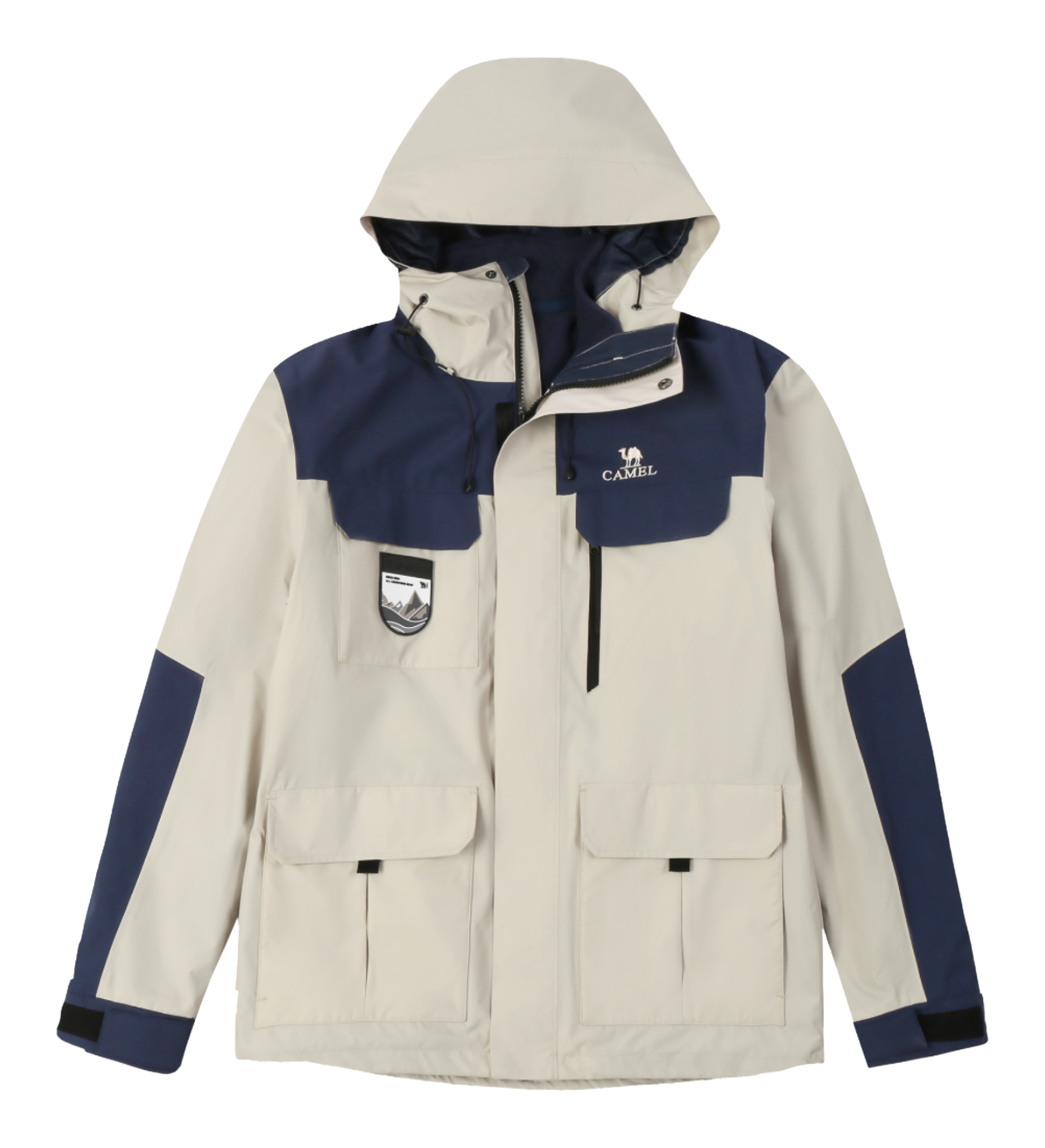 CAMEL All weather Windbreaker Jacket Unisex  vjsneaker.com