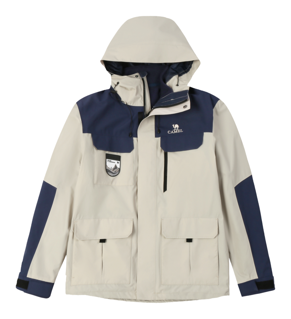 CAMEL All weather Windbreaker Jacket Unisex  vjsneaker.com