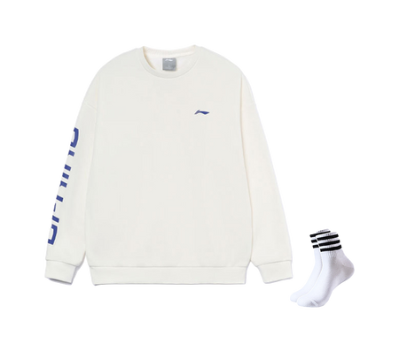 Li Ning Training Series Sweatshirts Unisex Crew Neck Thickened Others  VJSNEAKER