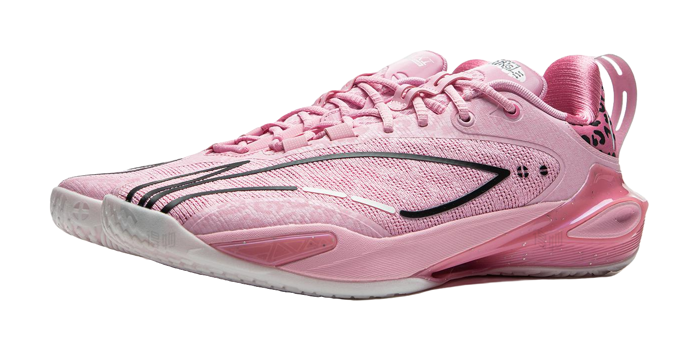 LiNing Flash Strike 11 Low top Basketball Shoes Mens Diamond Pink  VJSNEAKER