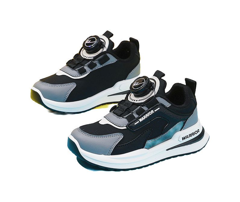 Warrior Slip Resistant Anti Kick Cushioning Abrasion Resistant Low top Kids' Running Shoes Kids 