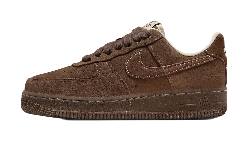 Nike Air Force 1 Low 07 Suede Cacao Wow Womens  vjsneaker.com