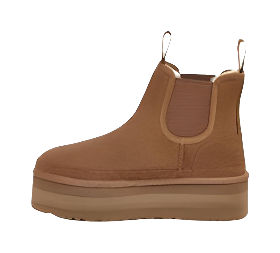UGG Neumel Platform Chelsea Boot Chestnut Womens  VJSNEAKER