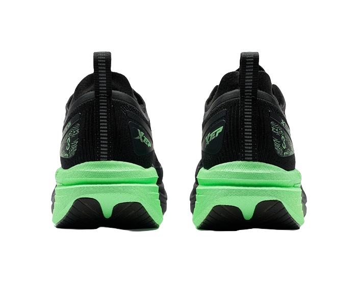 XTEP Cushioning Rebound Support Wear-Resistant Slip-Resistant Low-Top Training Running Shoes Men's Aurora Night Shadow 