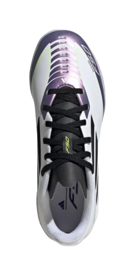 Adidas F50 League Slip Resistant Abrasion Resistant Low top Kids Soccer Shoes White Kids  vjsneaker.com