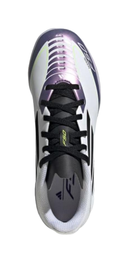 Adidas F50 League Slip Resistant Abrasion Resistant Low top Kids Soccer Shoes White Kids  vjsneaker.com