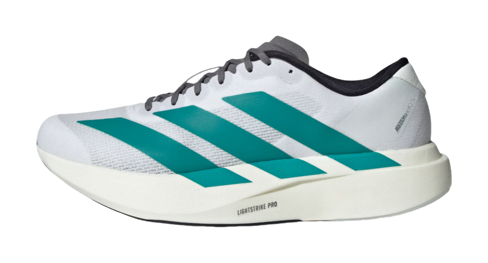 Adidas Adizero Evo Sl White Pure Teal  vjsneaker.com