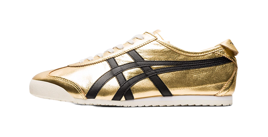 Onitsuka Tiger Mexico 66 Pure Gold/Black  vjsneaker.com