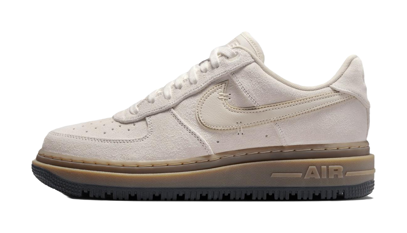 Nike Air Force 1 Low Luxe Light Orewood Brown Gum  vjsneaker.com