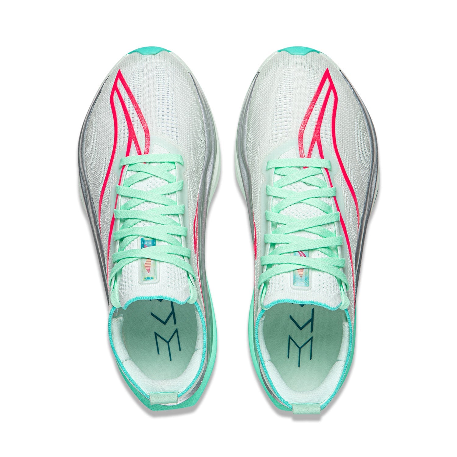 Li Ning Feidian 6 ELITE Cushioning Slip Resistant Abrasion Resistant Rebound Low top Carbon Plate Running Shoes Unisex