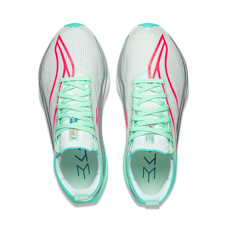 Li Ning Feidian 6 ELITE Cushioning Slip Resistant Abrasion Resistant Rebound Low top Carbon Plate Running Shoes Unisex