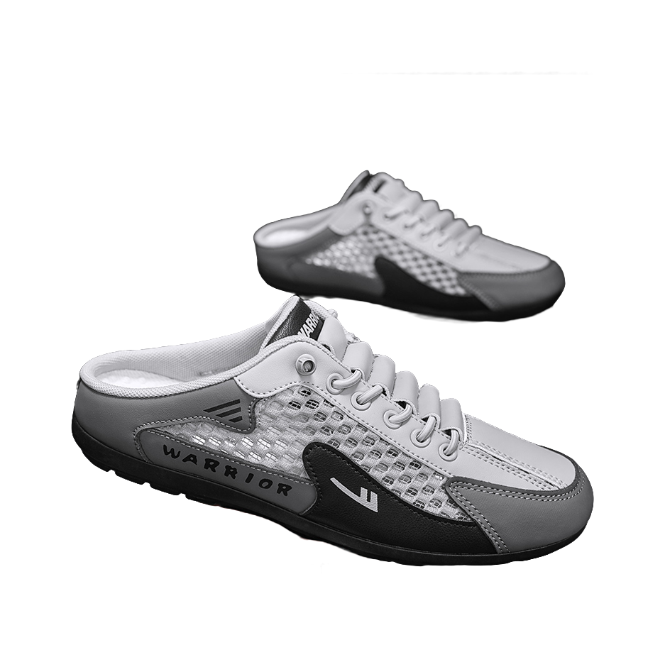 Warrior Quick Dry Quiet Closed Toe Slippers Mens  vjsneaker.com