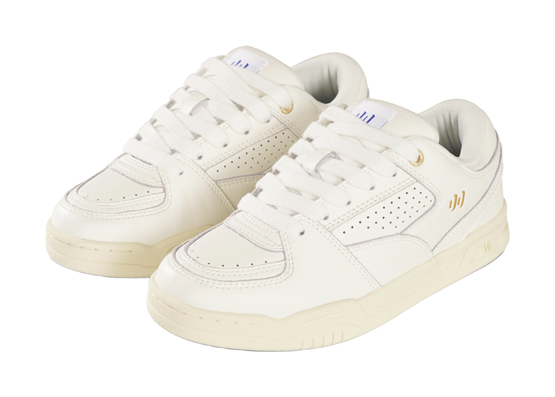 Ollieskate Air Force 1, Fashion White Sneakers Slip Resistant Abrasion Resistant Low top Skateboard Shoes Unisex White 