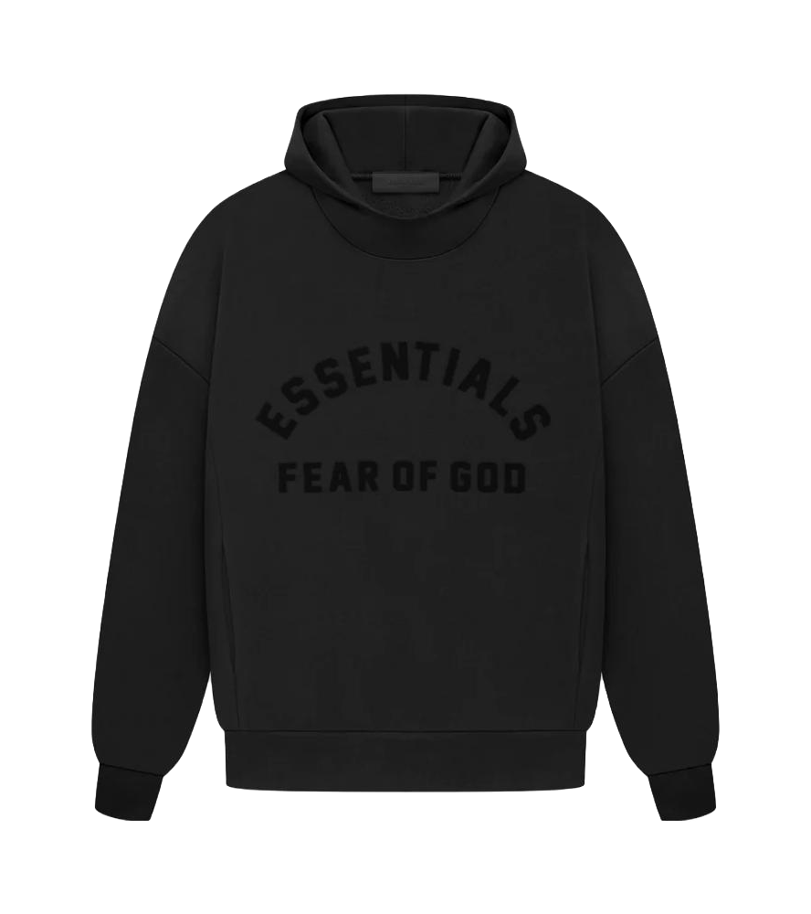Fear Of God Essentials logo-print drop-shoulder hoodie  VJSNEAKER