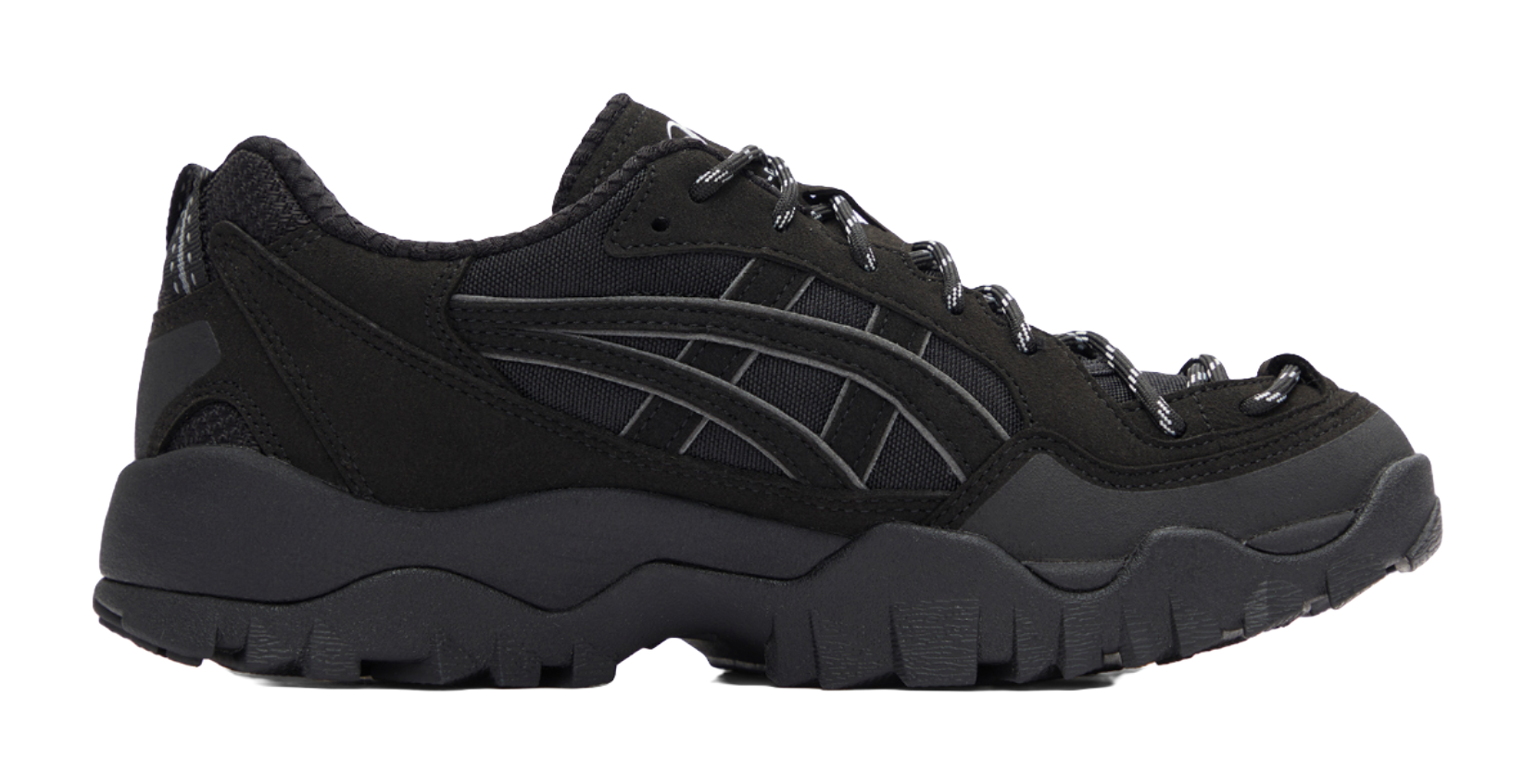 ASICS GEL PICKAX Outdoor Shoes Unisex Eclipse Black  vjsneaker.com
