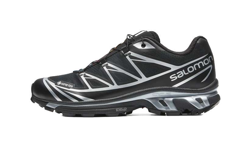 SALOMON XT 6 Gore Tex Black Silver  vjsneaker.com