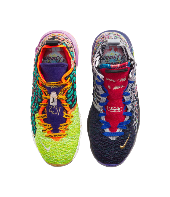 Nike LeBron 17 What The GS  vjsneaker.com