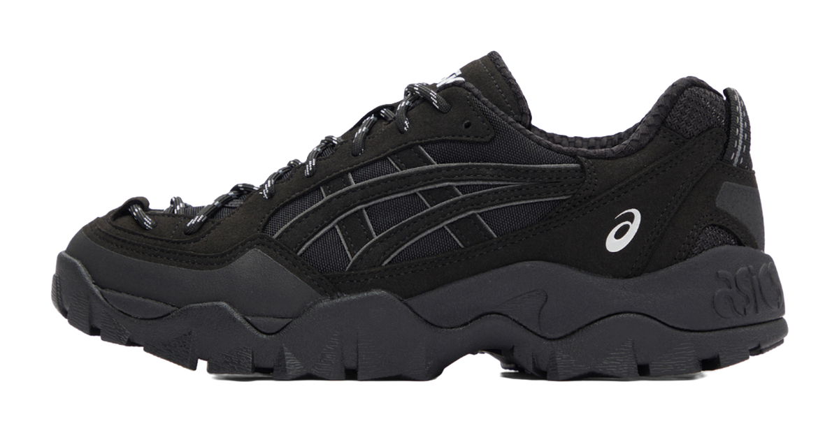 ASICS GEL PICKAX Outdoor Shoes Unisex Eclipse Black  vjsneaker.com