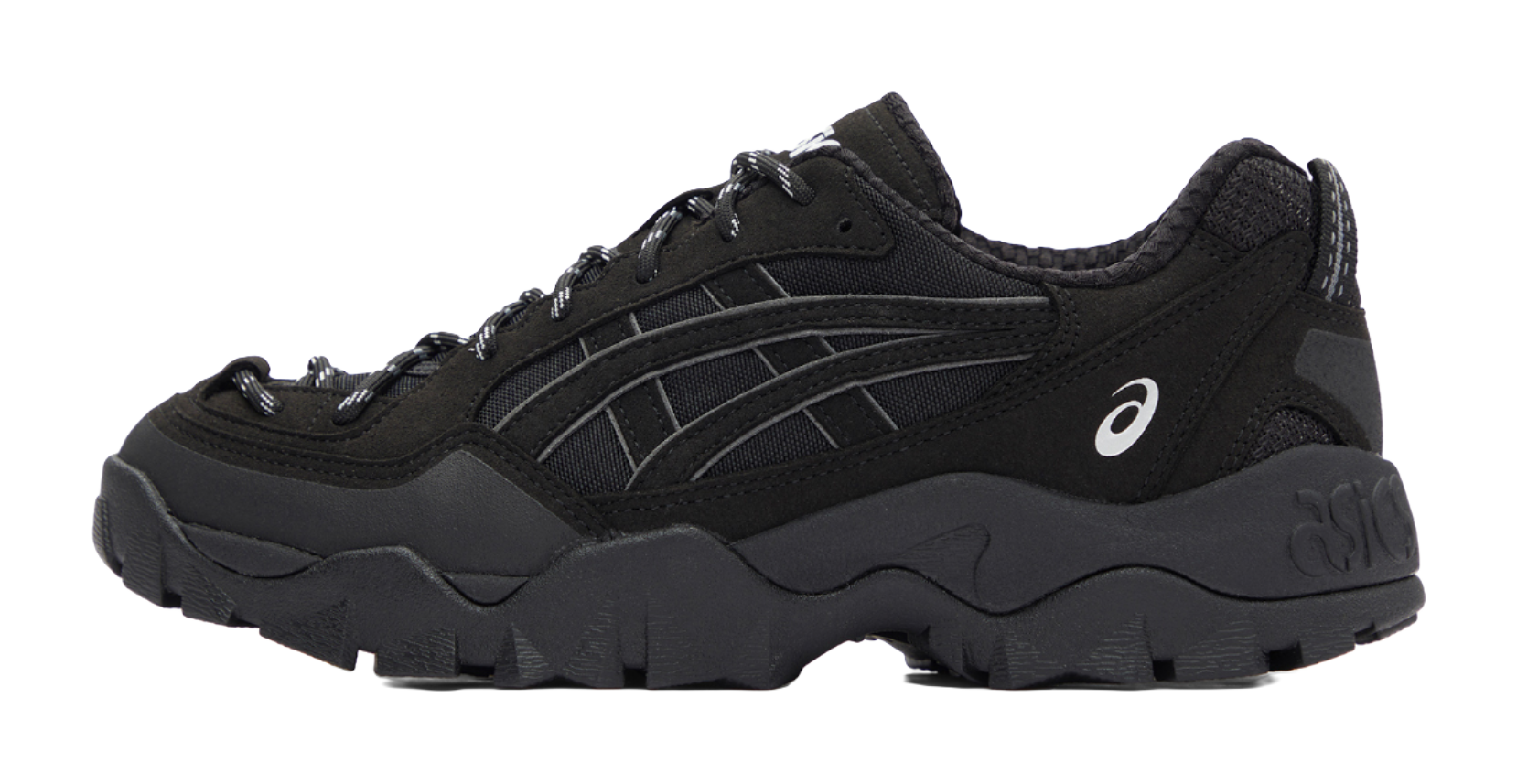ASICS GEL PICKAX Outdoor Shoes Unisex Eclipse Black  vjsneaker.com