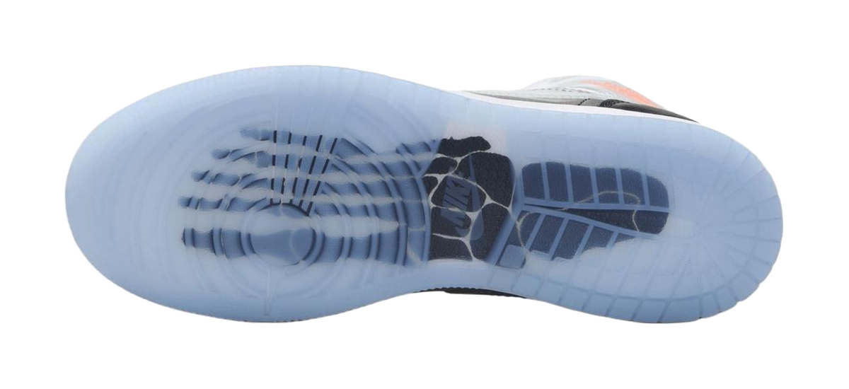 Jordan Air Jordan 1 Abrasion Resistant Mid Top Childrens Basketball Shoes Black Gray Kids  VJSNEAKER