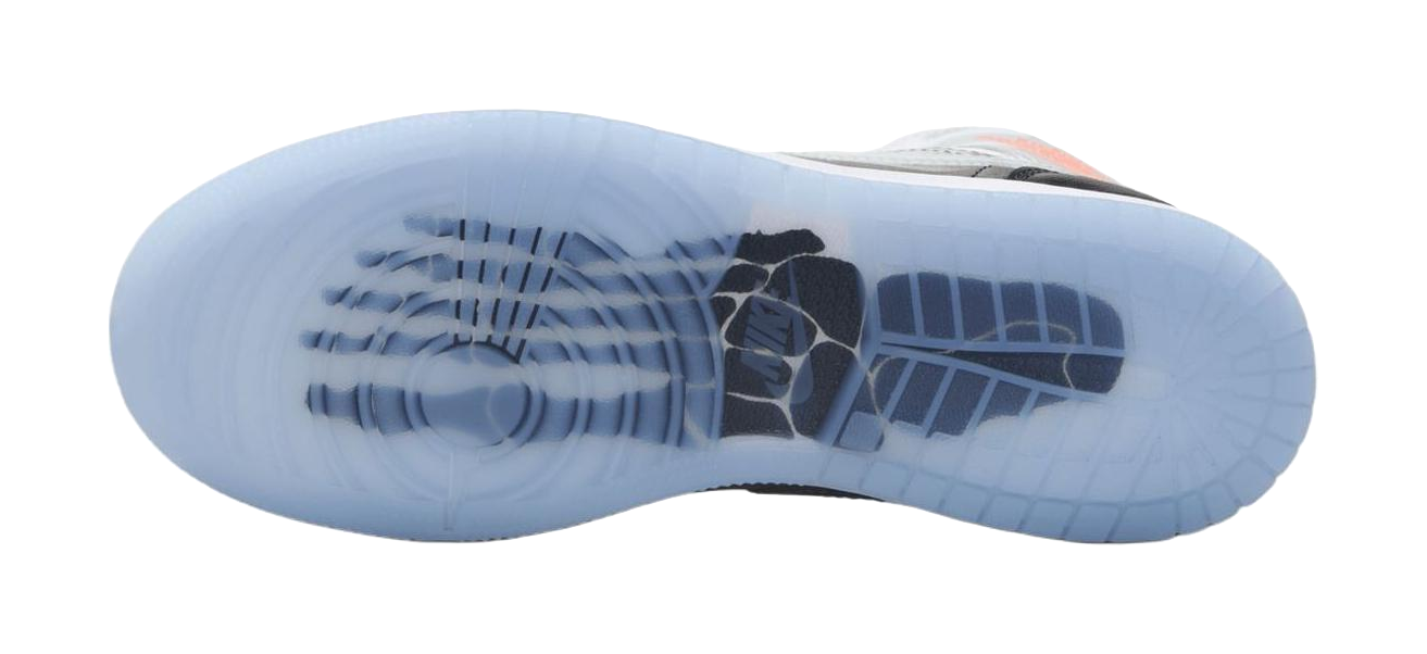 Jordan Air Jordan 1 Abrasion Resistant Mid Top Childrens Basketball Shoes Black Gray Kids  VJSNEAKER